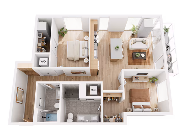 Unit 3010 3010 floor plan